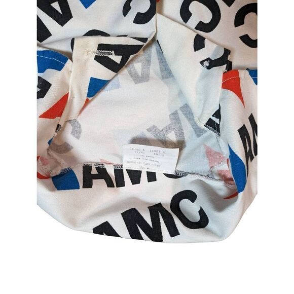 AMC 1974 promotional all over logo button down shirt. Very RARE. Was only given - Picture 8 of 11